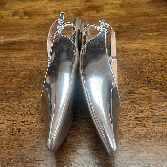 Lane Bryant size 10 W silver flats, women. - Picture 7 of 10